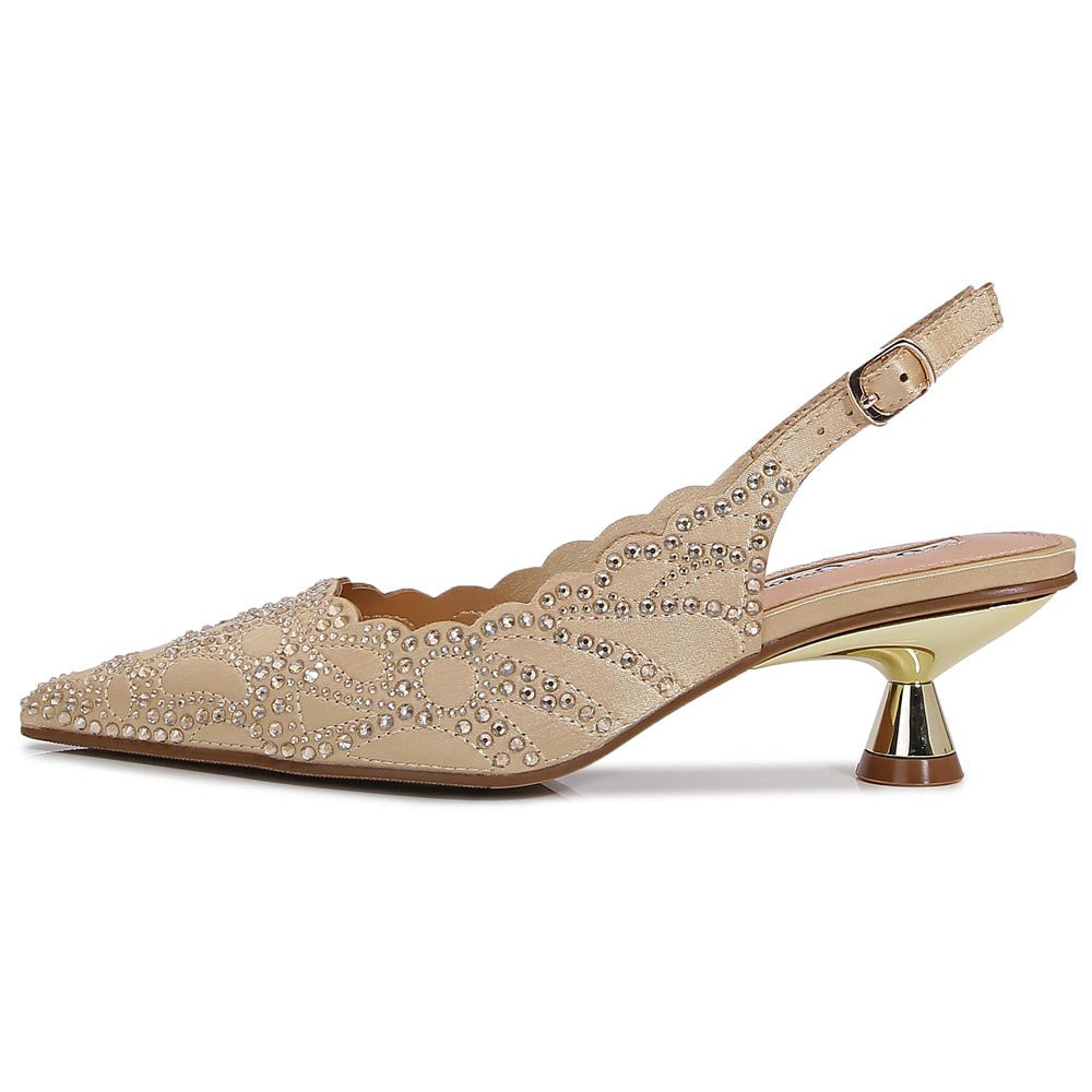 Lady Couture Kaite Pump 2" Heel in Gold