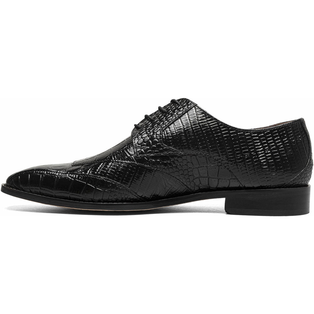 Stacy Adams Tristano Modified Bike Toe Oxford in Black