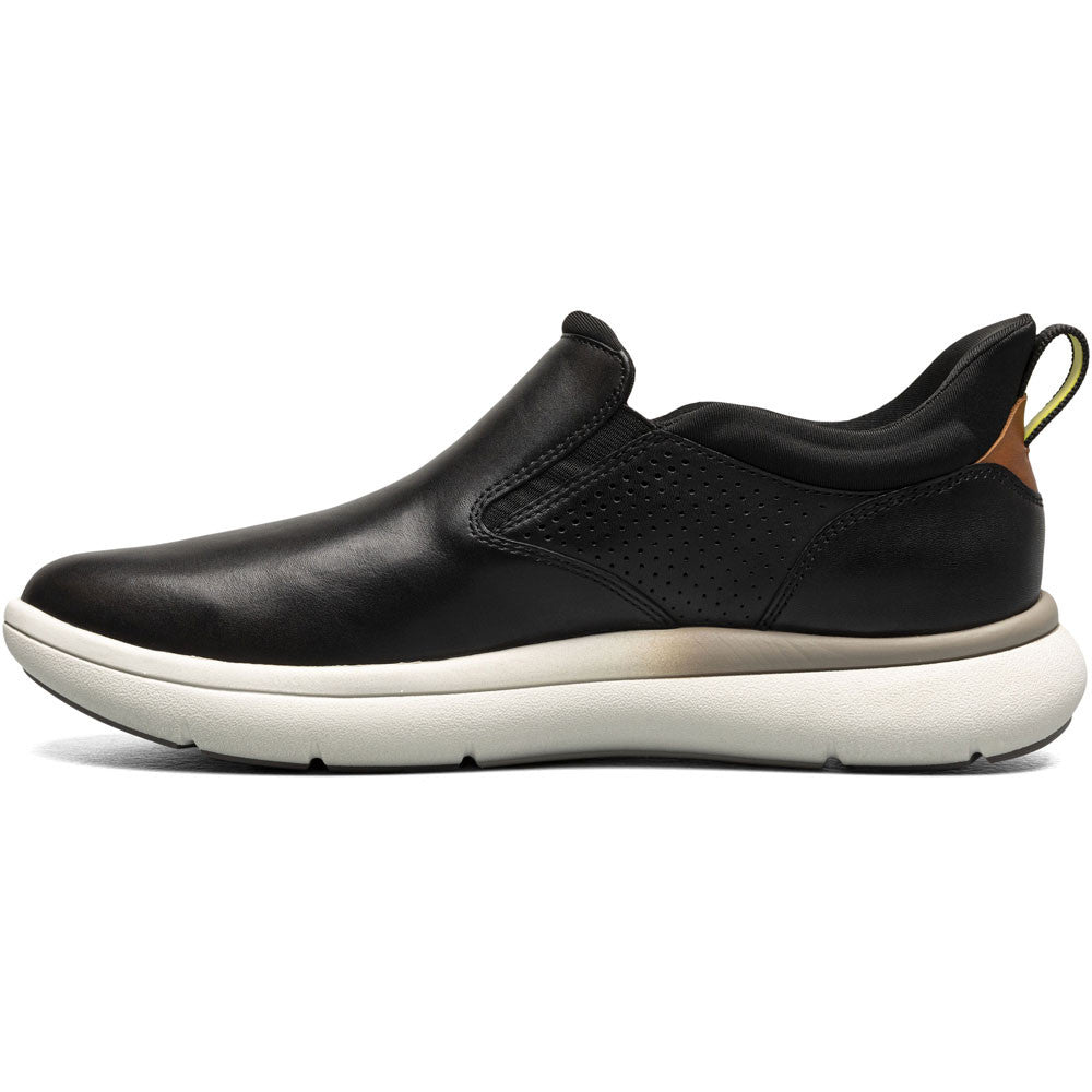 Florsheim Fleet Black Plain Toe Slip-On Men's Sneaker