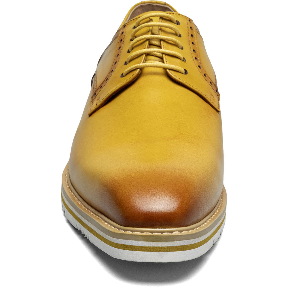 Stacy Adams Barringer Plain Toe Oxford in Yellow