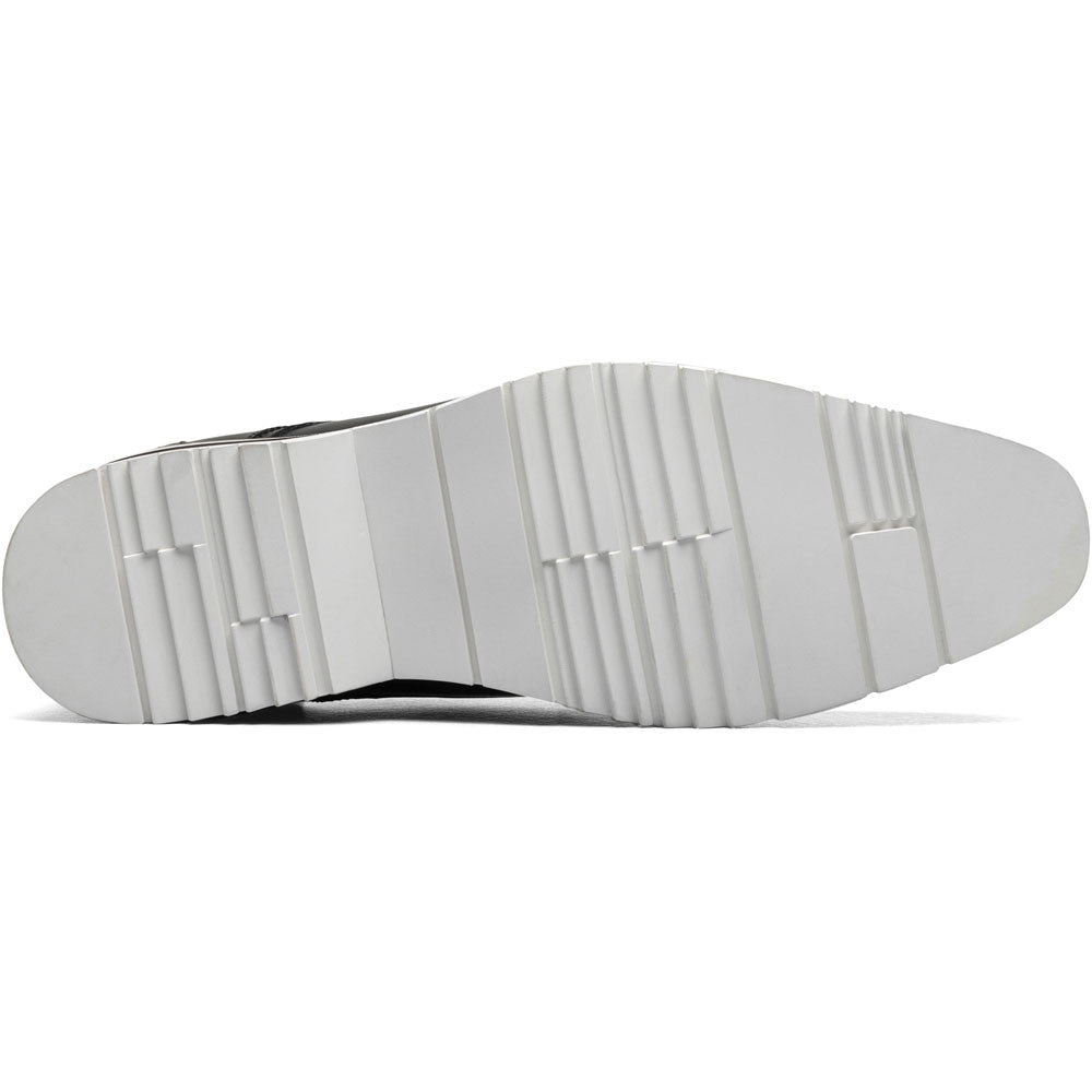 Stacy Adams Barringer Black Smooth Leather Plain Toe Oxford (USA Men Size)