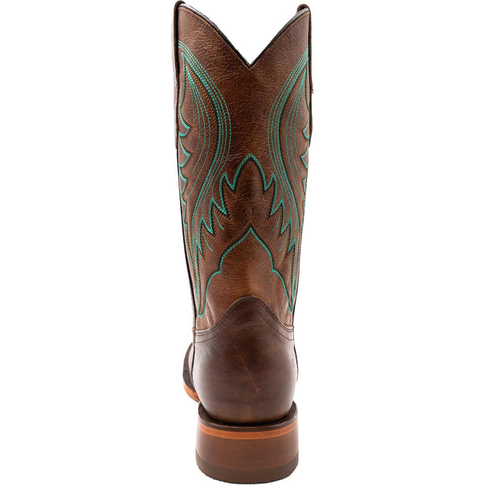 Ferrini Men’s Beau Honey Square Toe Leather Cowboy Boots
