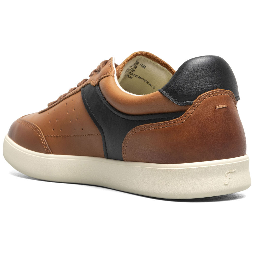 Pace T-Toe Lace Up Casual Sneaker | Florsheim Cognac Dress Sneakers for Men