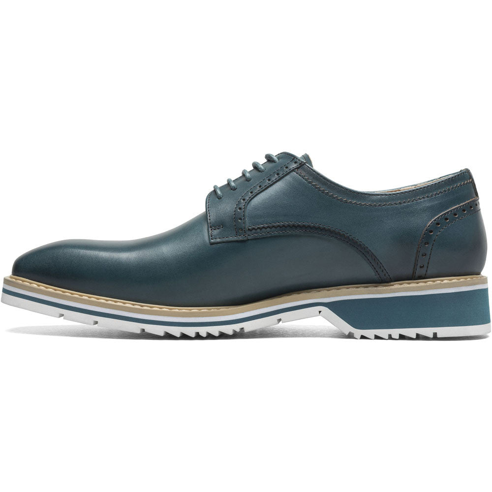 Stacy Adams Barringer Plain Toe Oxford in Teal