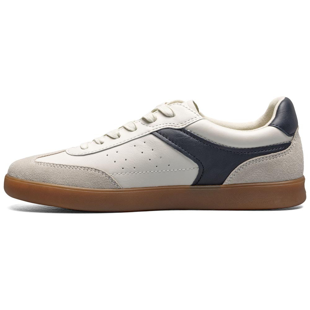 Pace T-Toe Lace Up Casual Sneaker | Florsheim Bone Multi Dress Sneakers for Men