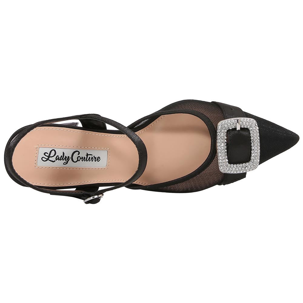 Lady Couture Bianca 3” Heel Pump in Black