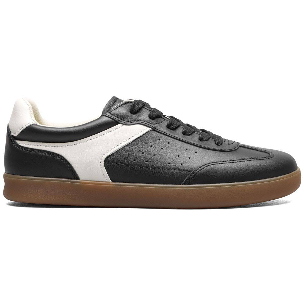 Pace T-Toe Lace Up Casual Sneaker | Florsheim Black Multi Dress Sneakers for Men