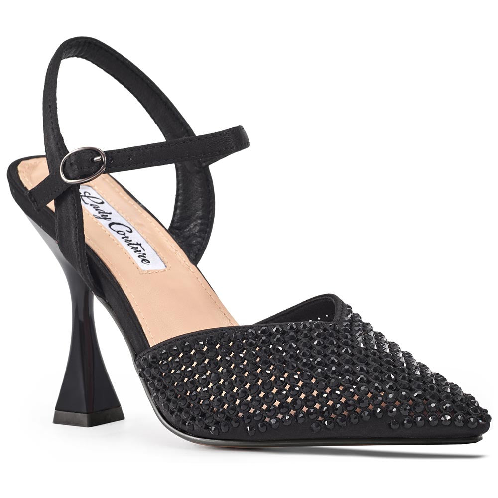 Lady Couture Tango Pump 4” Heel in Black