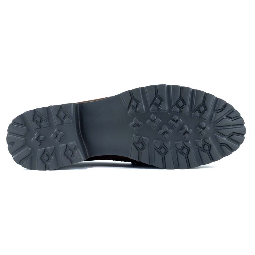 Alan Payne Wharton Brown Suede Bit Loafers