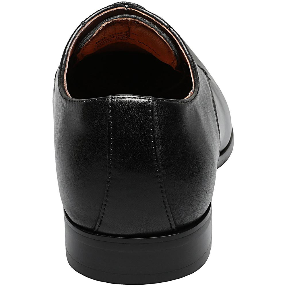 Florsheim Postino Plain Toe Oxford Black Smooth Shoes