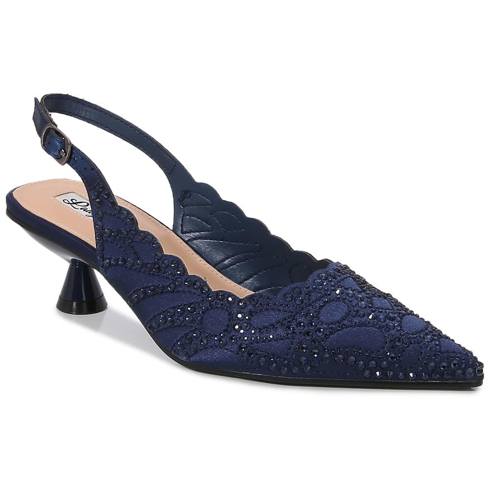 Lady Couture Kaite Pump 2" Heel in Navy