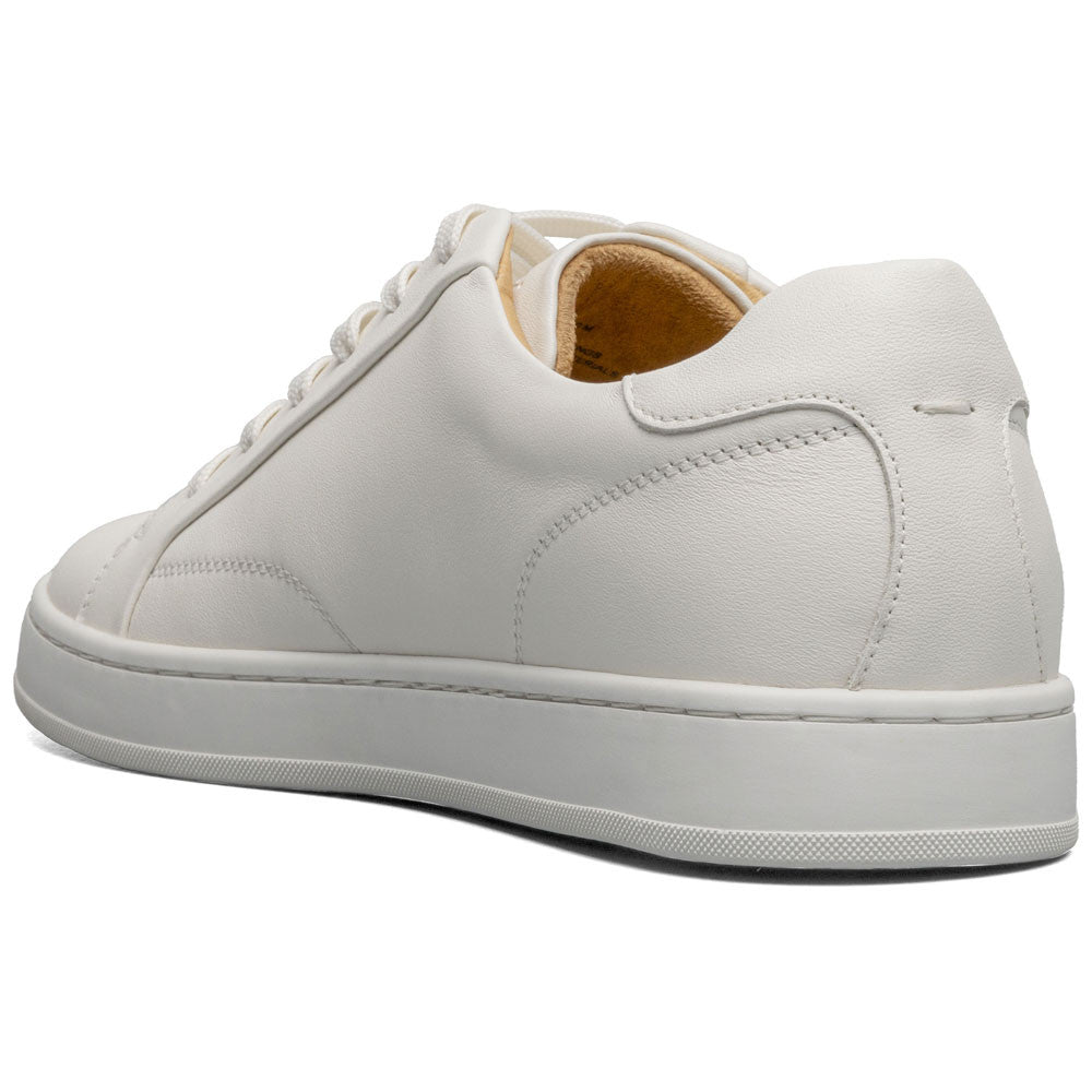 Norwalk Monopoli Lace To Toe Sneaker | Florsheim Cream Dress Sneakers for Men