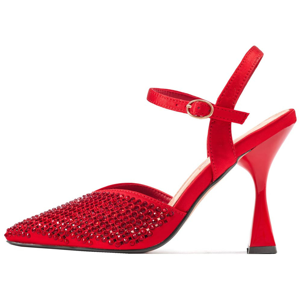 Lady Couture Tango Pump 4” Heel in Red