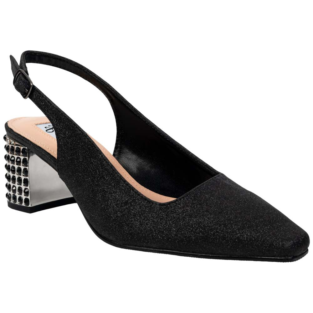 Lady Couture Natalie Pump 2” Heels in Black