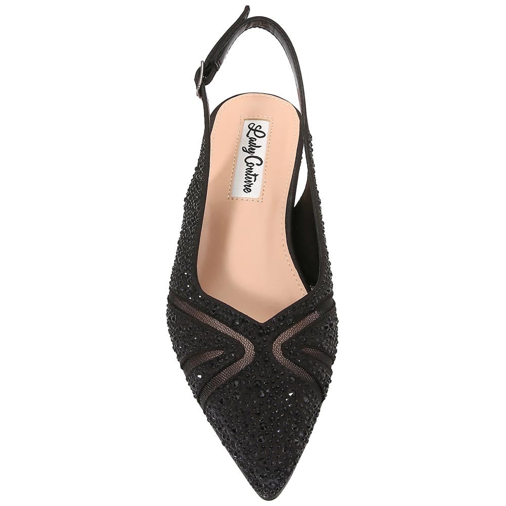 Lady Couture Daniela 2" Wedge Pump in Black