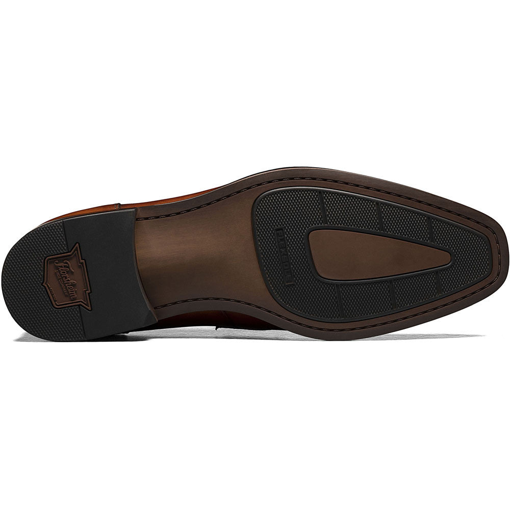 Florsheim Sorrento Cognac Moc Toe Penny Loafer Men's Dress Shoes