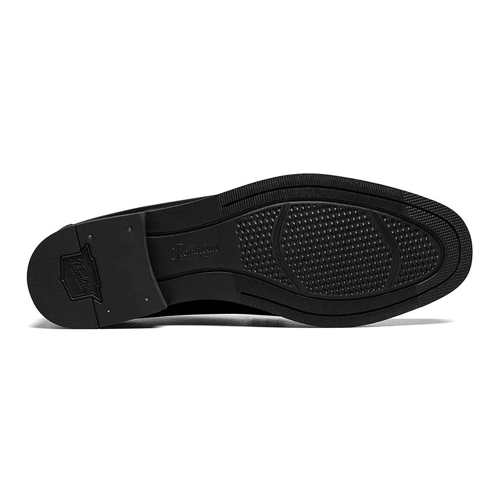 Florsheim Berkley Flex Moc Toe Penny Loafer - Black Smooth Leather