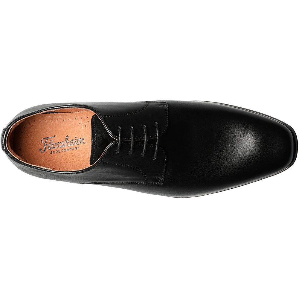 Florsheim Postino Plain Toe Oxford Black Smooth Shoes