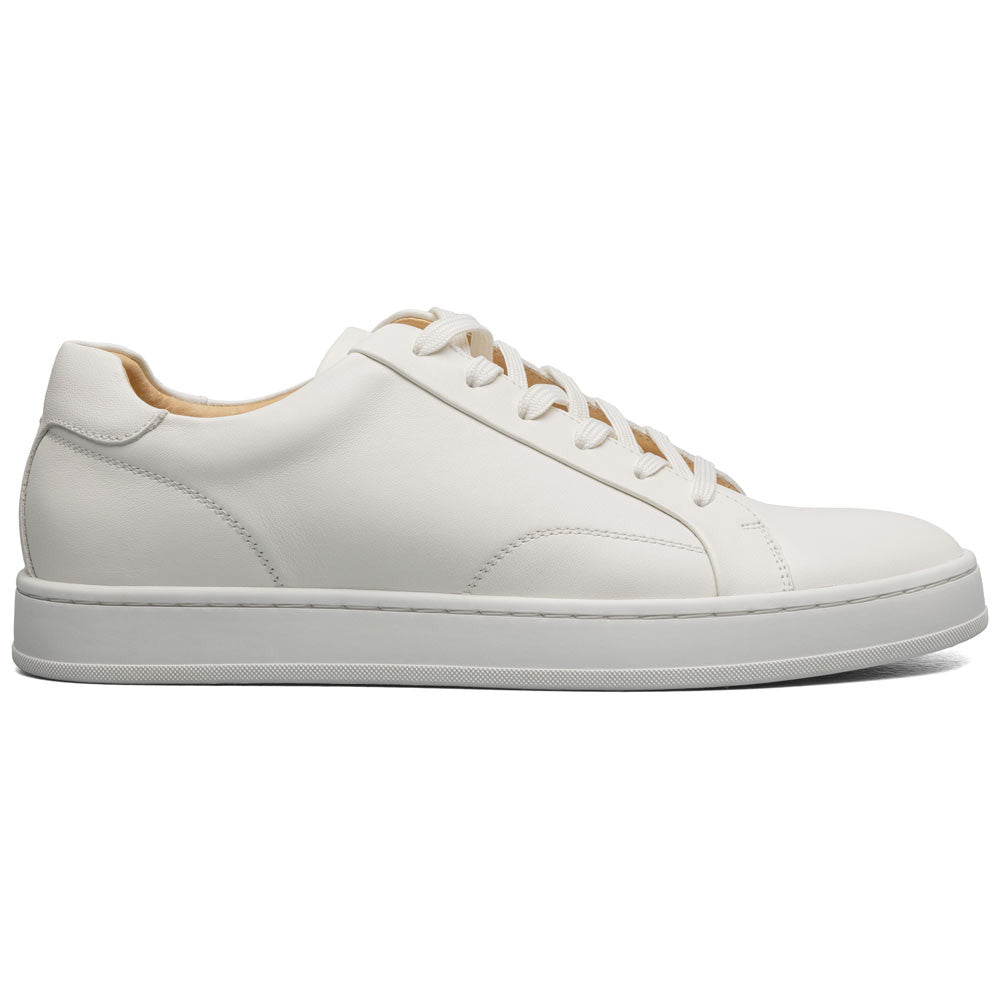 Norwalk Monopoli Lace To Toe Sneaker | Florsheim Cream Dress Sneakers for Men