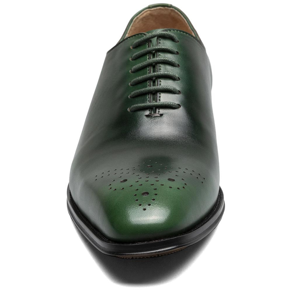 Hallquist Plain Toe Oxford | Stacy Adams Dress Shoes in Green for Men