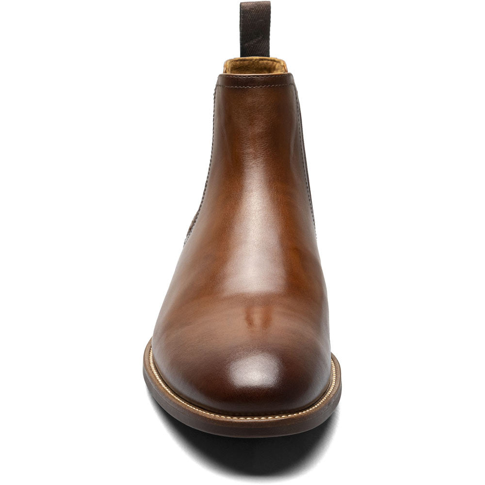 Florsheim Rucci Cognac Smooth Leather Plain Toe Gore Chukka Boots (USA Men Size)
