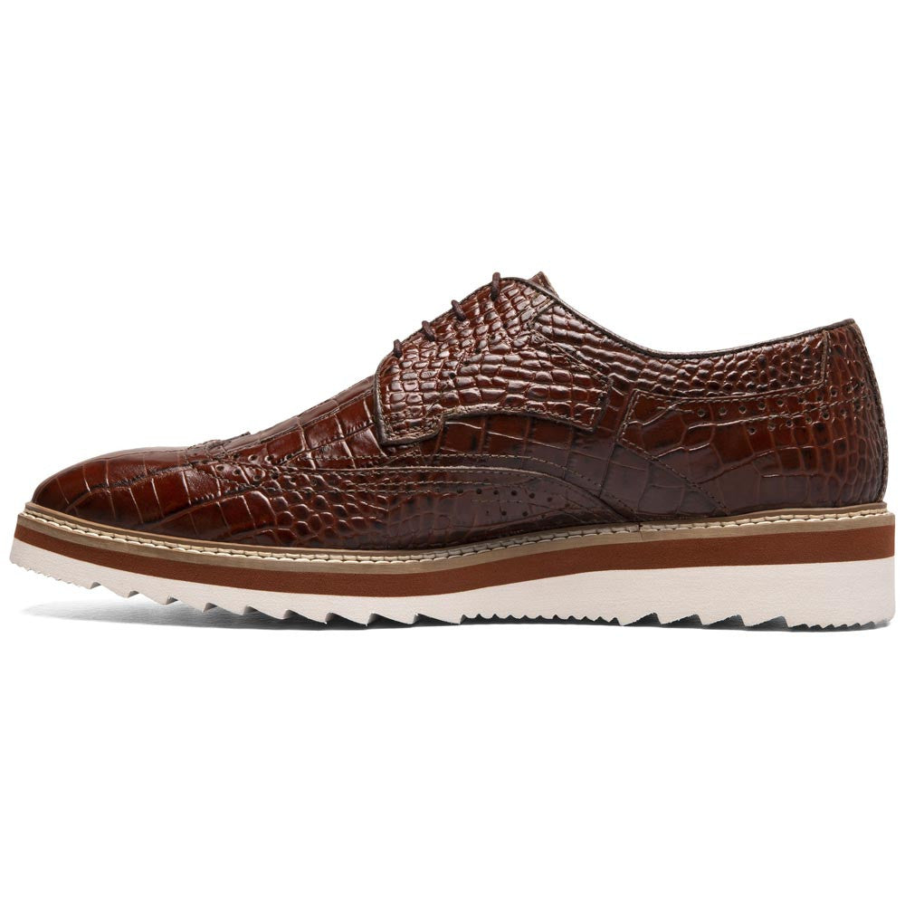 Alario Wingtip Oxford | Stacy Adams Dress Shoes in Cognac for Men