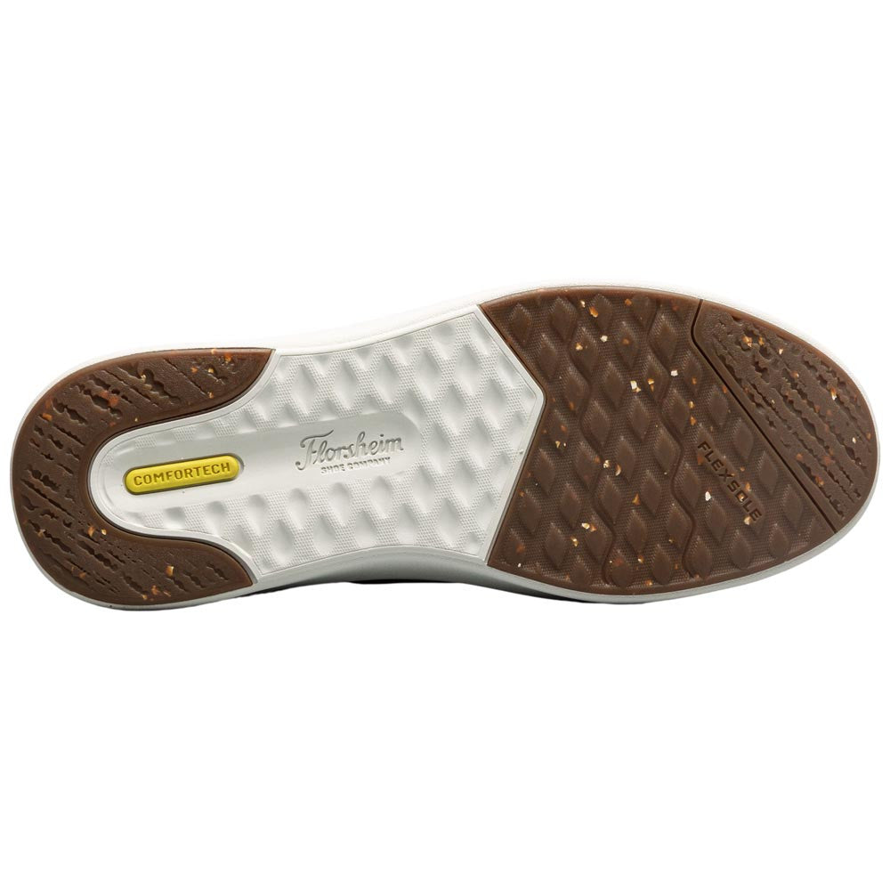 Florsheim Crosstour Men's Cream & Cognac Leather Hands Free Casual Lace Up Shoe
