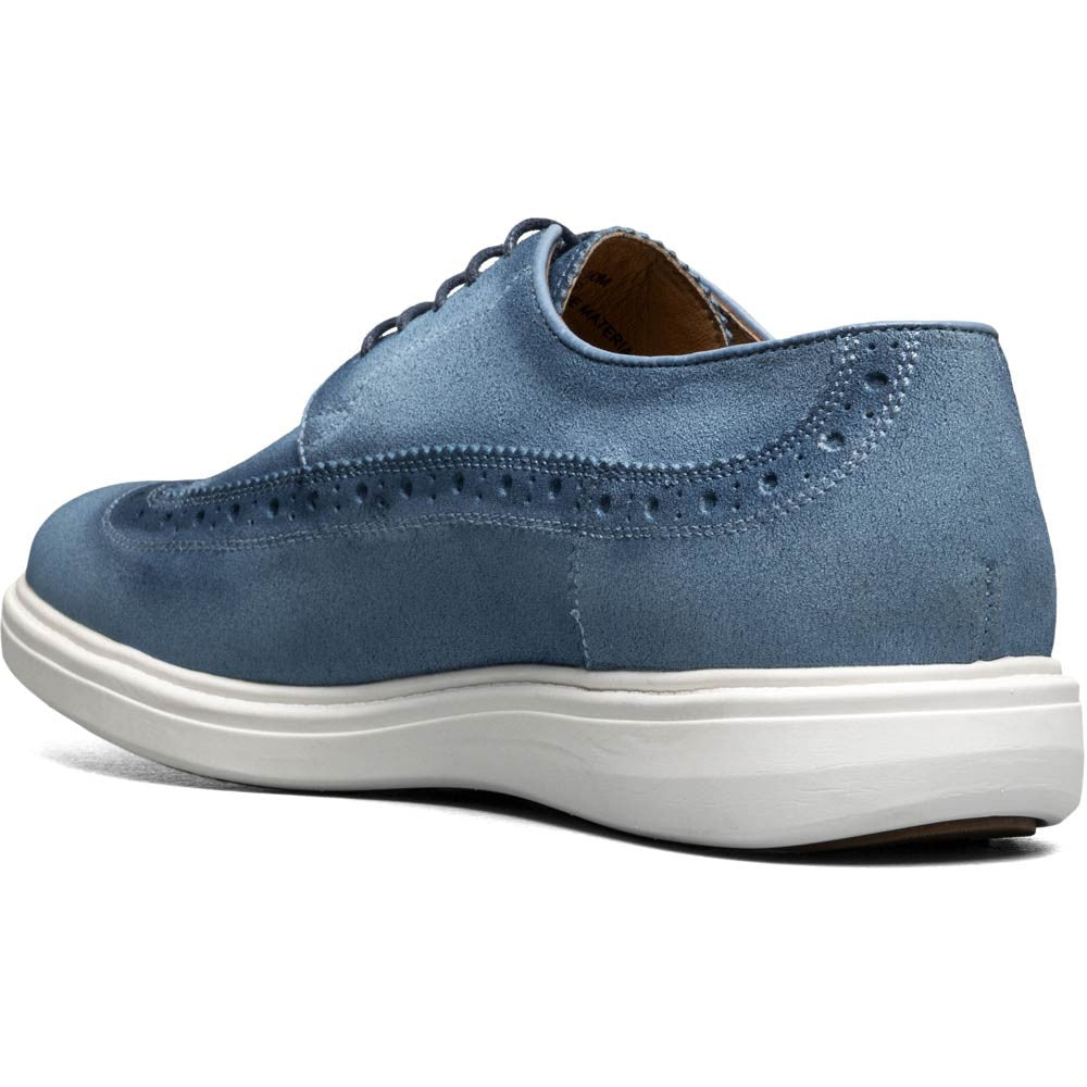 Stacy Adams Trudell Wingtip Lace-Up in Blue