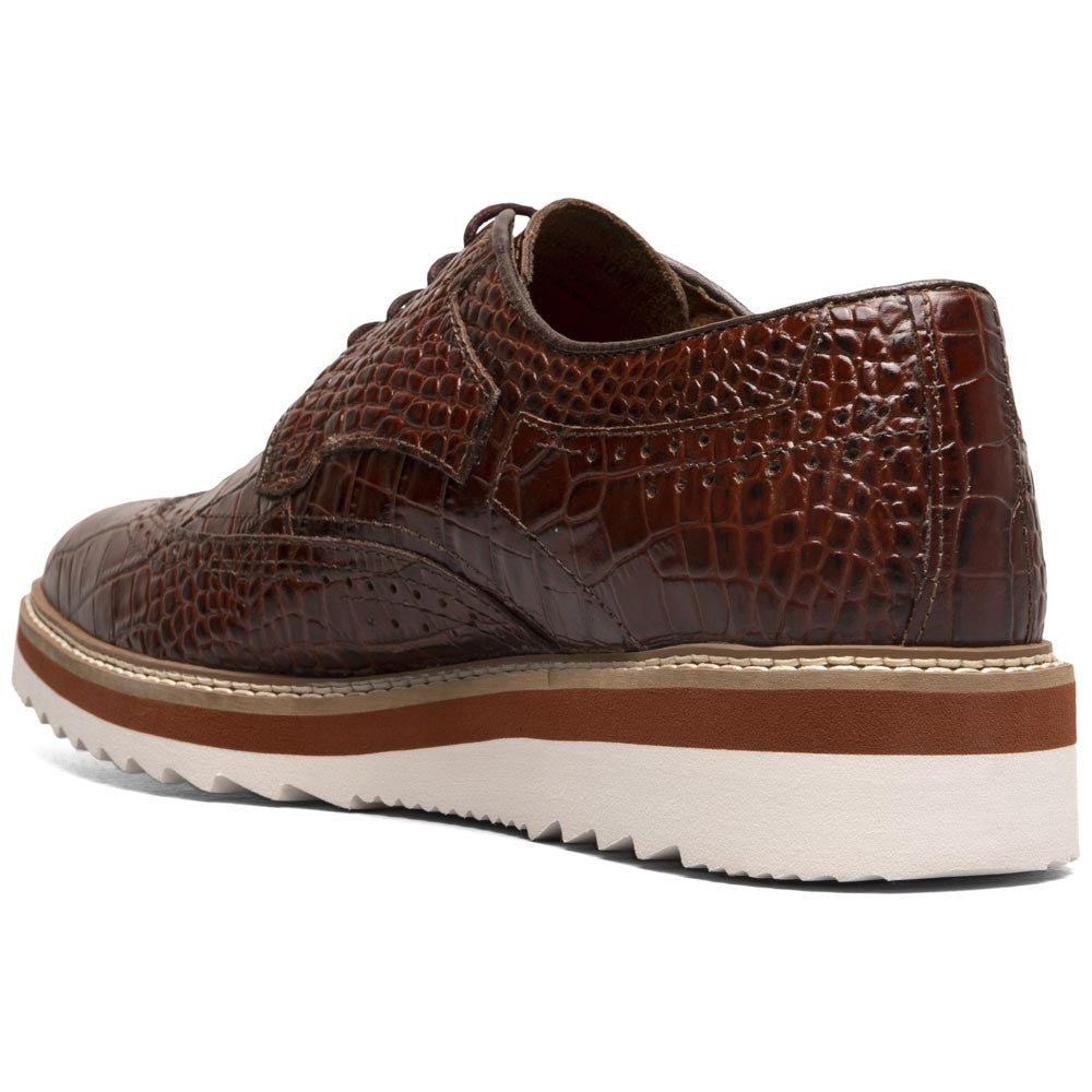 Alario Wingtip Oxford | Stacy Adams Dress Shoes in Cognac for Men