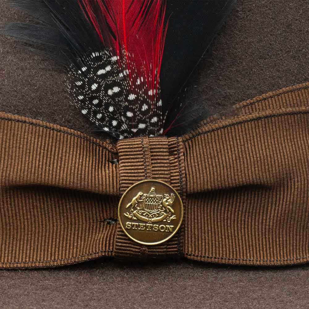 Stetson Whippet Fedora Tawny Royal Deluxe Fur Felt Hat