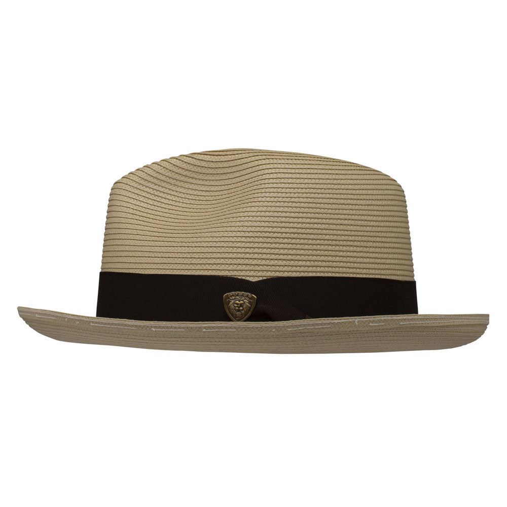 Dobbs Rosebud Sand Florentine Milan Straw Hat