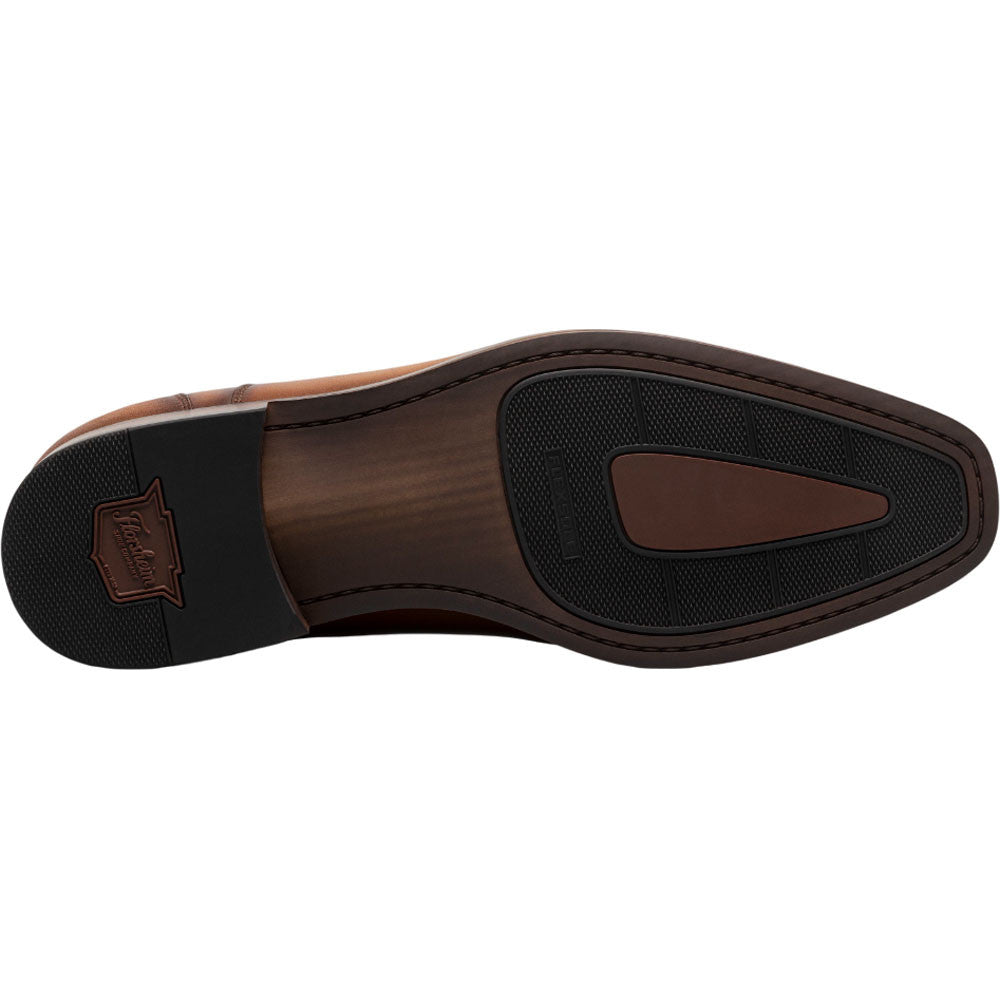 Florsheim Sorrento Cognac Lux Cap Toe Balmoral Oxford Men's Shoes