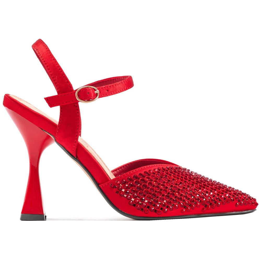 Lady Couture Tango Pump 4” Heel in Red