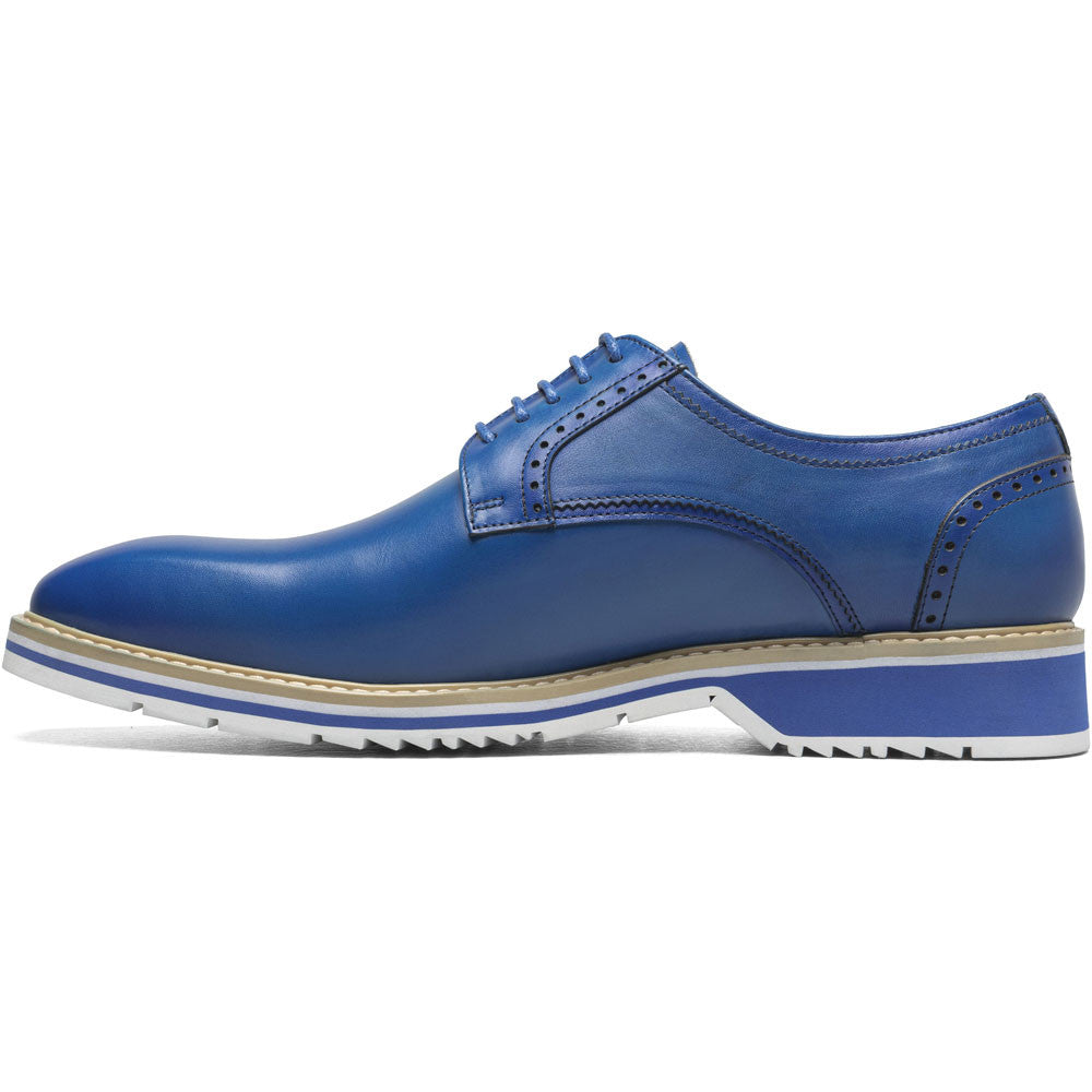 Stacy Adams Barringer Plain Toe Oxford in Navy