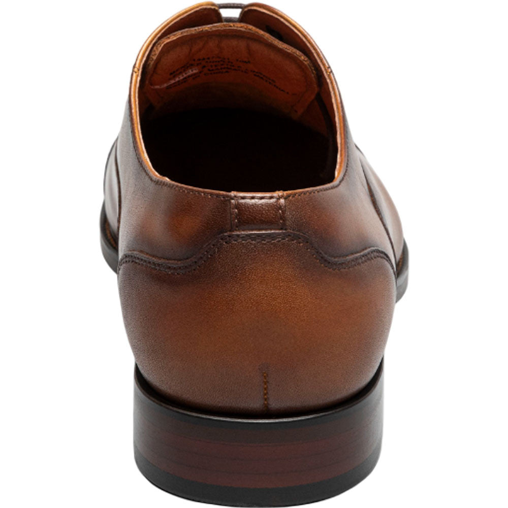 Florsheim Sorrento Cognac Lux Cap Toe Balmoral Oxford Men's Shoes