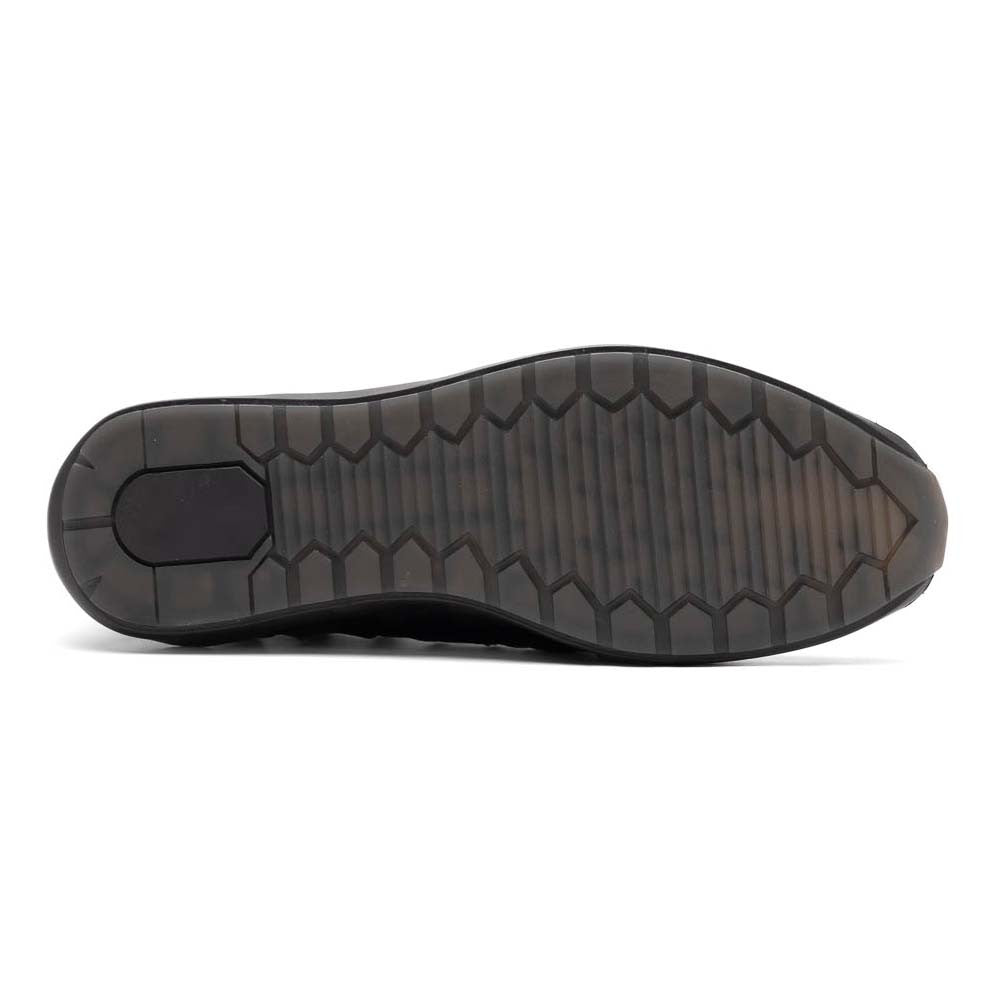 Marco Di Milano Nino Fashion Black Caiman Crocodile Sneaker