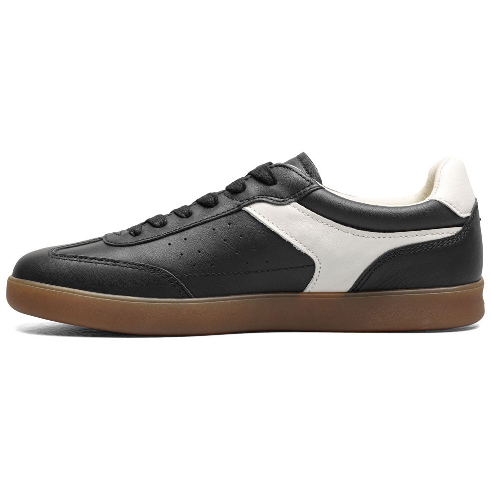 Pace T-Toe Lace Up Casual Sneaker | Florsheim Black Multi Dress Sneakers for Men