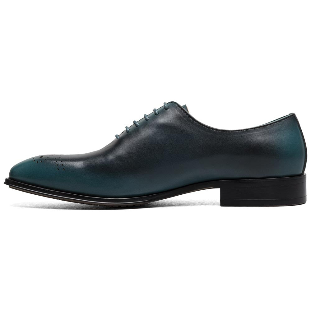 Hallquist Plain Toe Oxford | Stacy Adams Dress Shoes in Turquoise for Men