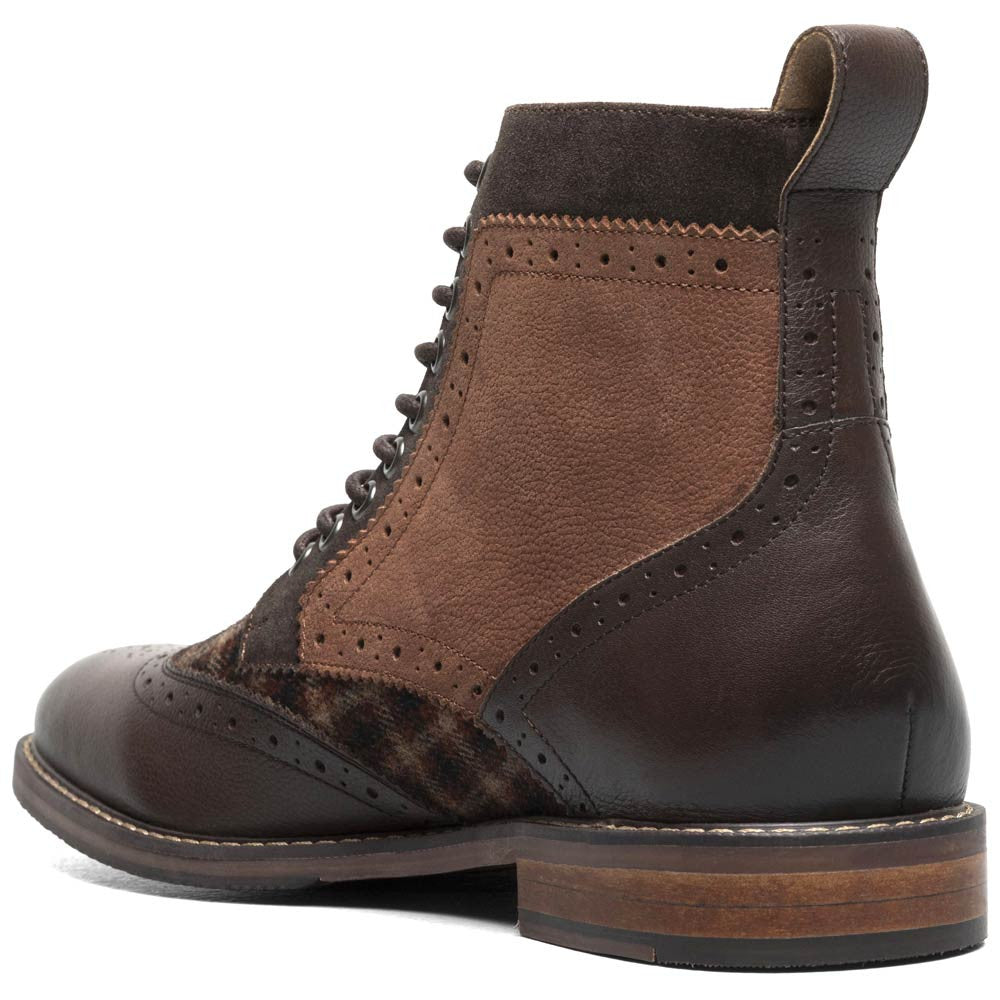 Finnegan Wingtip Lace Up Casual | Stacy Adams Casual Shoes in Brown Multi for Men