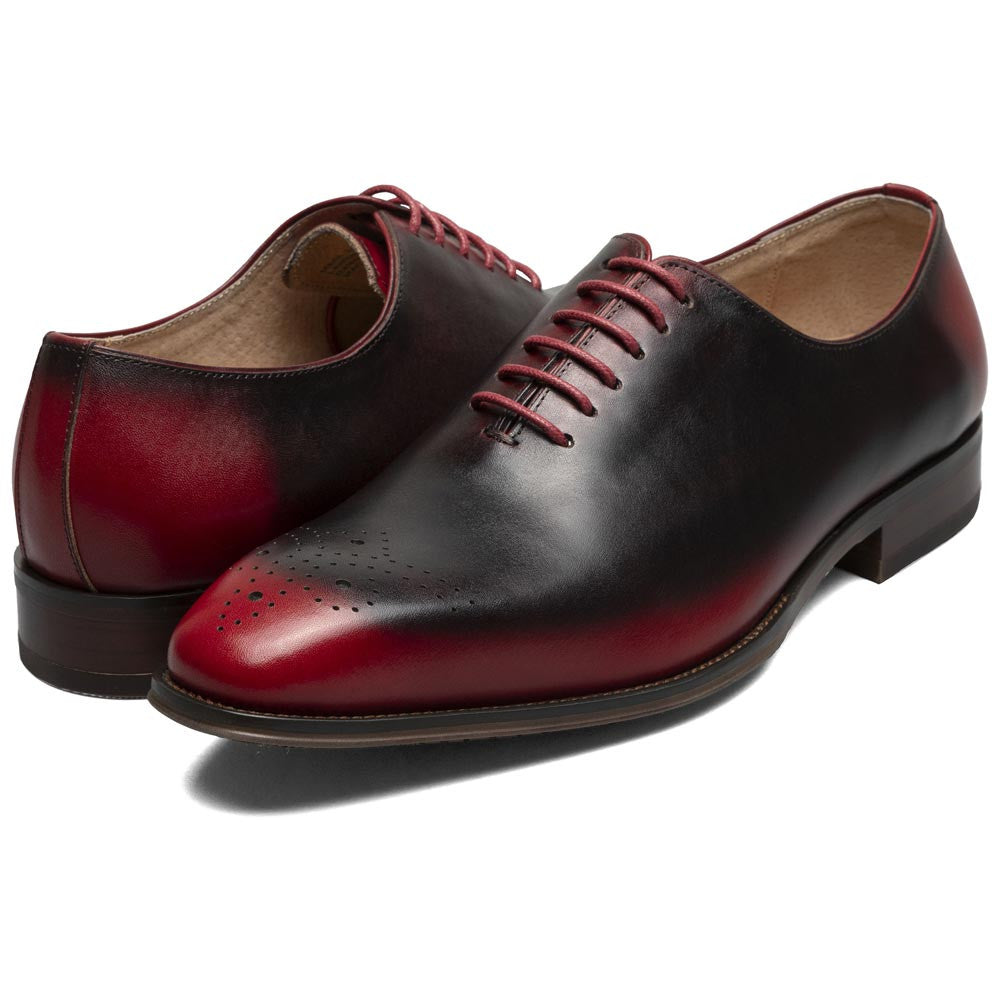 Hallquist Plain Toe Oxford | Stacy Adams Dress Shoes in Red for Men