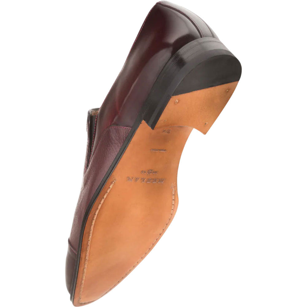 Mezlan Men's Milani Dress Slip-On in Burgundy