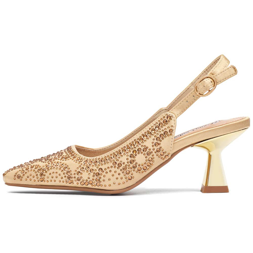 Lady Couture Lucy Pumps 2.5" Heels in Gold
