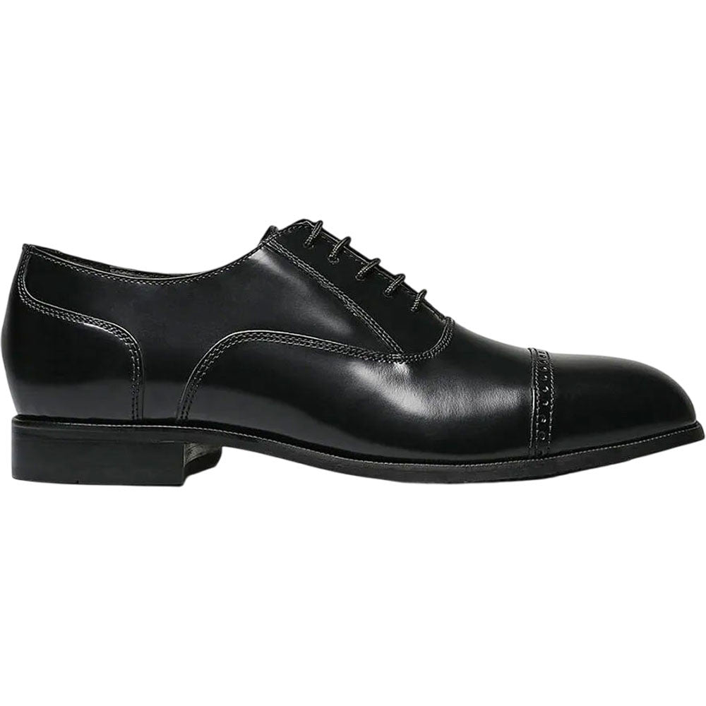 Florsheim Lexington Oxford Black Cap Toe Shoes