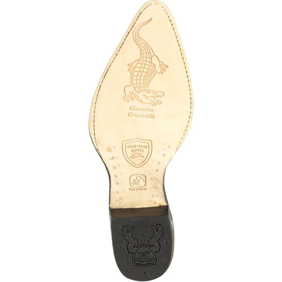 Wild West Burgundy Genuine Caiman Boots