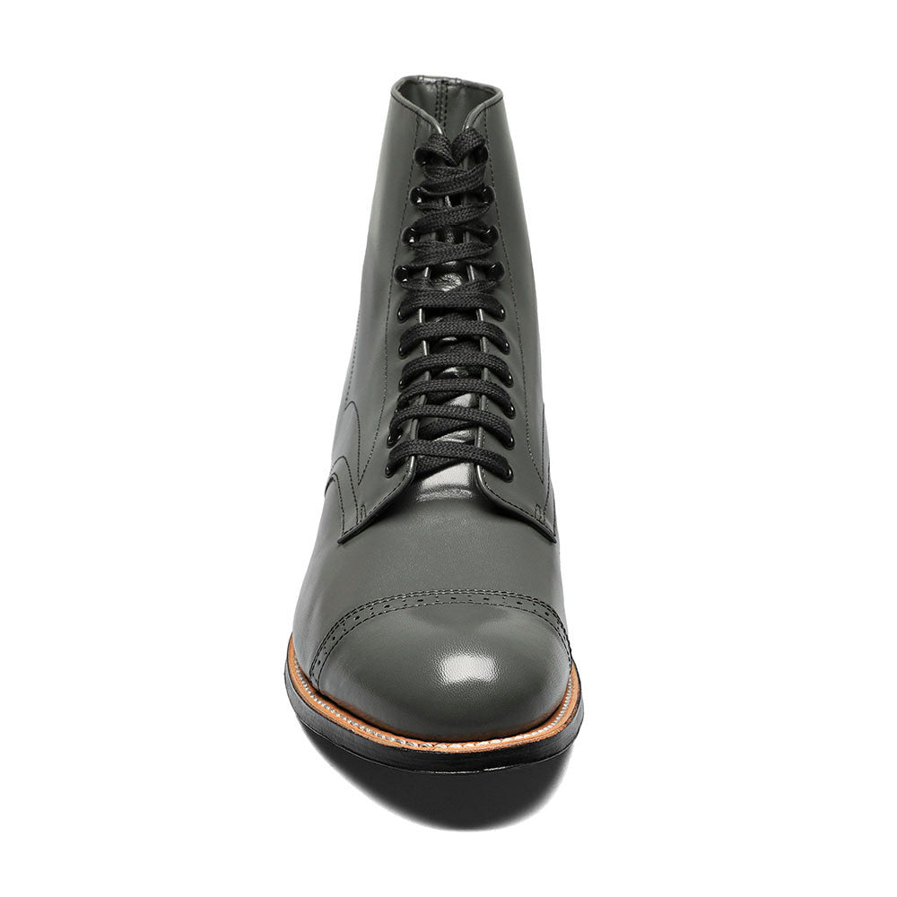 Stacy Adams Men's Madison Grey Leather Cap Toe Dress Boots