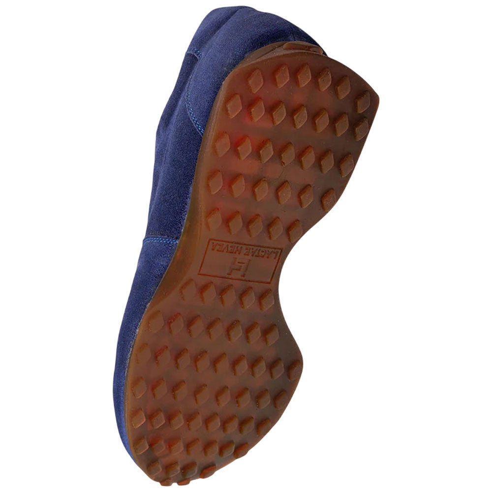 Mezlan Men’s Carlucci Blue Sport-Dress Suede Sneaker