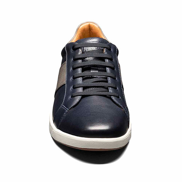 Florsheim Crossover Navy Leather Men’s Lace to Toe Sneaker