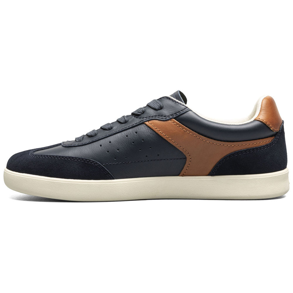 Pace T-Toe Lace Up Casual Sneaker | Florsheim Navy Dress Sneakers for Men