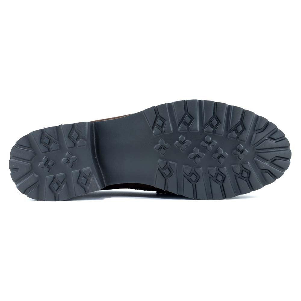 Alan Payne Wharton Black Suede Bit Loafers