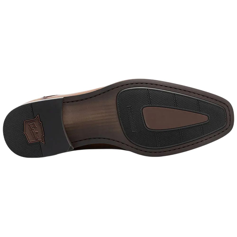 Florsheim Sorrento Lux Plain Toe Oxford - Cognac Leather Dress Shoe